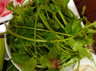 香菜是一種人們經常食用的香料類蔬菜