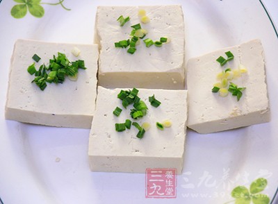 小蔥拌豆腐