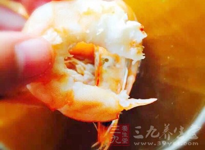 八角、蝦、柳橙、青蔥、檸檬汁