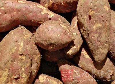 因受黑斑病菌的污染會使紅薯表面長出黑褐色斑塊 因受黑斑病菌的污染會使紅薯表面長出黑褐色斑塊