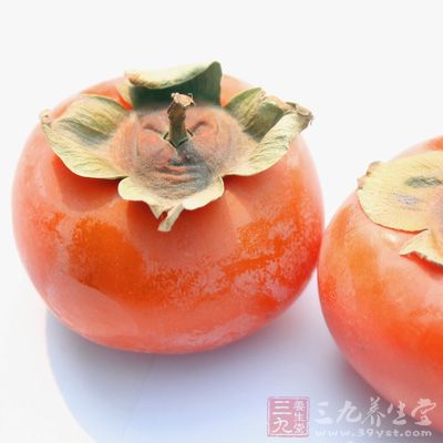 空腹狀態時吃柿子易導致腸胃結石 空腹狀態時吃柿子易導致腸胃結石