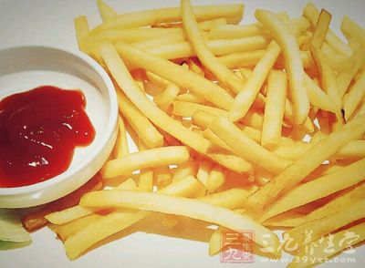 孩子不能多吃薯條