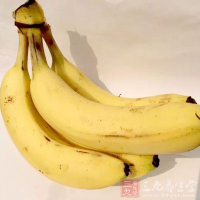 因為香蕉是寒性的食物
