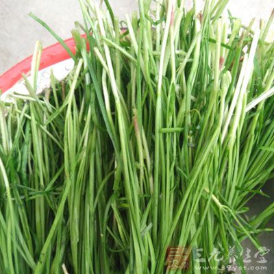 新鮮韭菜100克，洗淨切碎，雞蛋3只
