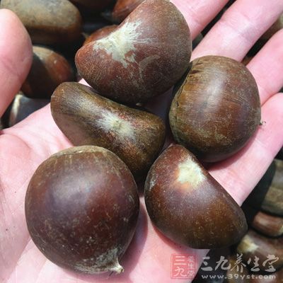 用手捏栗子，如顆粒堅實，一般果肉豐滿