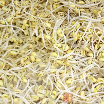 黃豆芽有清熱利濕、消腫除痺、祛黑痣、治疣贅、潤肌膚之功 黃豆芽有清熱利濕、消腫除痺、祛黑痣、治疣贅、潤肌膚之功