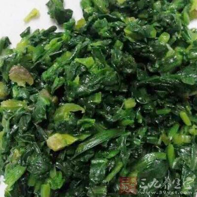 鹹菜的食用並不是越新鮮越好 鹹菜的食用並不是越新鮮越好