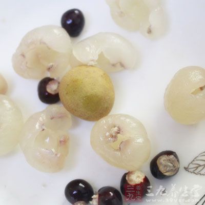 龍眼肉(龍眼干)含有大量的鐵、鉀等元素