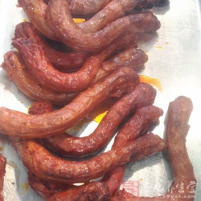 在鴨脖子上含有很多的淋巴結