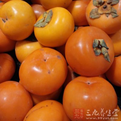 空腹吃柿子對於健康是有傷害的