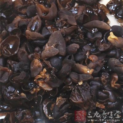 黑木耳含有豐富的蛋白質