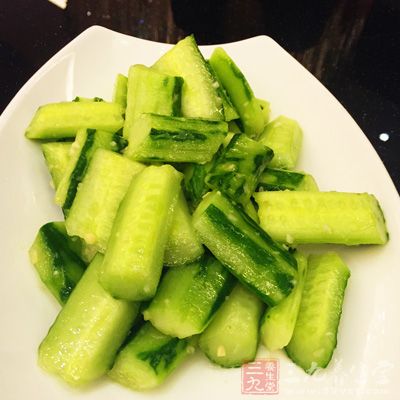 黃瓜脆嫩清香，味道鮮美