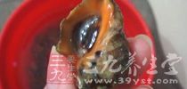海螺後半截不能食用