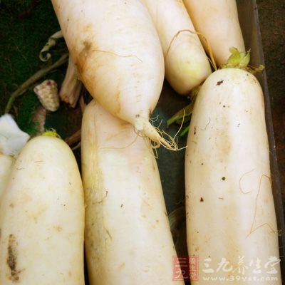 蘿卜中富含維生素、礦物質和微量元素 蘿卜中富含維生素、礦物質和微量元素