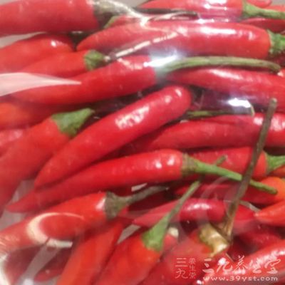 冬天吃一點辣椒能夠保暖