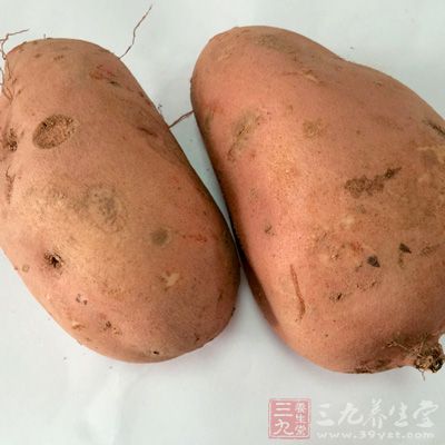 紅薯和酒精在胃部容易產生結塊