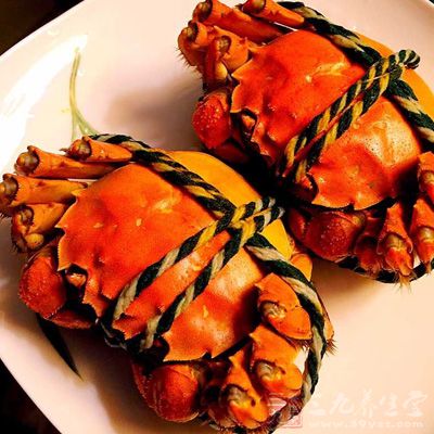 同理,螃蟹已經很寒,再吃冷冰冰的食物 同理,螃蟹已經很寒,再吃冷冰冰的食物