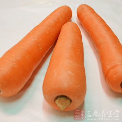 因為胡蘿卜中含有酵素 因為胡蘿卜中含有酵素