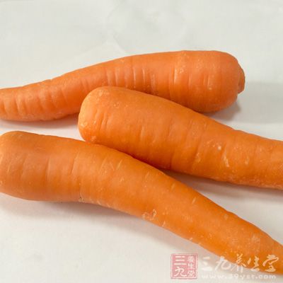胡蘿卜讓皮膚光滑 胡蘿卜讓皮膚光滑