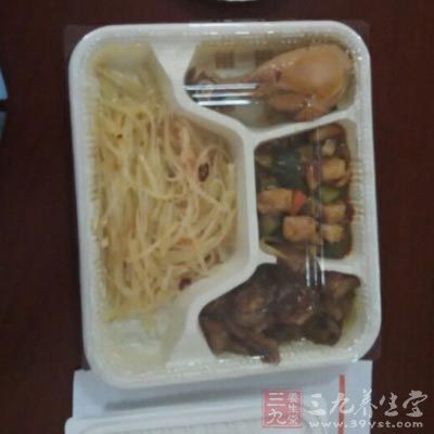 常吃盒飯對身體非常不好