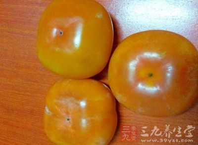 柿子不能與什麼同吃