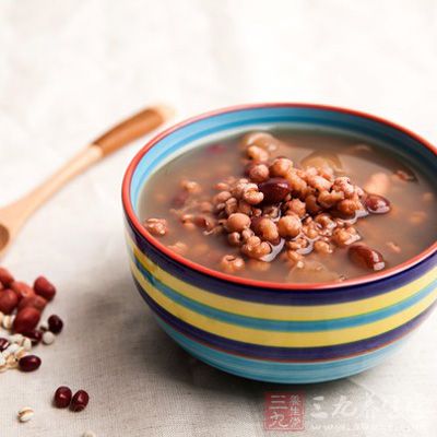 薏米紅豆粥是可以減肥的