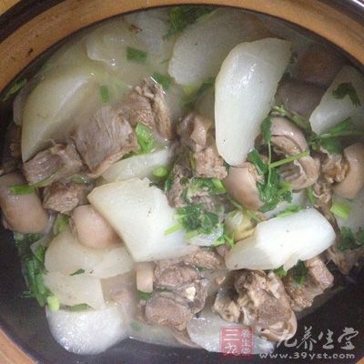 白蘿卜炖羊肉 白蘿卜炖羊肉