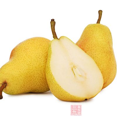 梨性涼,味甘,可以生津、清熱化痰 梨性涼,味甘,可以生津、清熱化痰