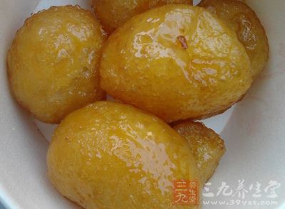 油炸元宵是我們元宵節經常吃的食物