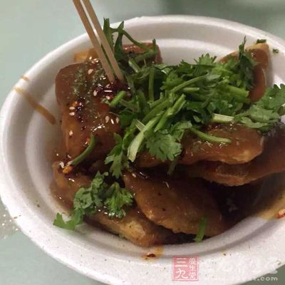 路邊的臭豆腐不要吃
