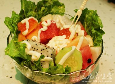山竹火龍果沙拉的制作方法