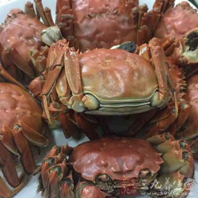 螃蟹要煮熟再食用