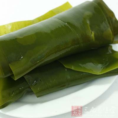 海帶是一種大型食用藻類