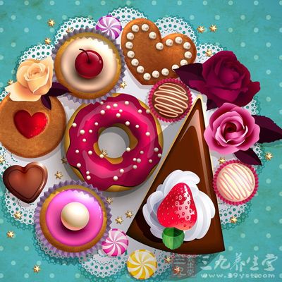 甜食會導致雌激素和孕激素紊亂