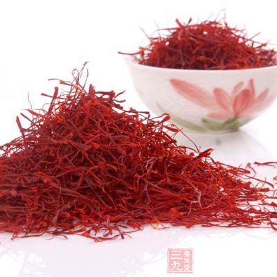 藏紅花能導致女人流產