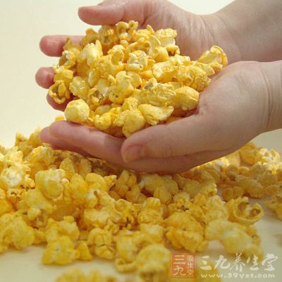 爆米花屬澱粉類食物