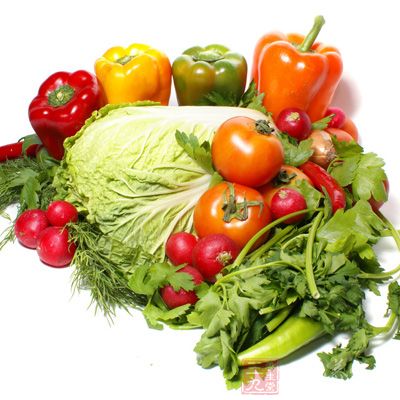 高纖維食物包括新鮮水果、蔬菜 高纖維食物包括新鮮水果、蔬菜