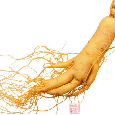 將人參同南瓜蒂放入瓦碗中 將人參同南瓜蒂放入瓦碗中