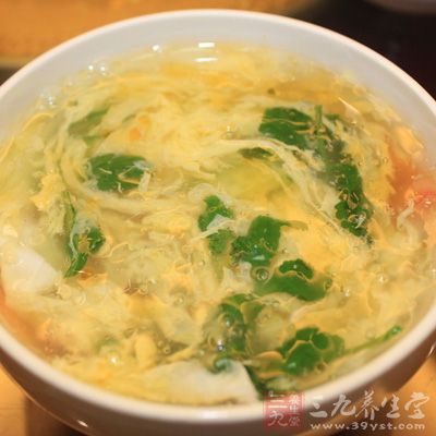 菠菜雞蛋湯是最常見的菠菜雞蛋做法 菠菜雞蛋湯是最常見的菠菜雞蛋做法
