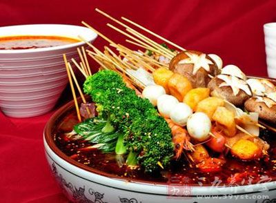 麻辣燙的口味以辛辣為主 麻辣燙的口味以辛辣為主