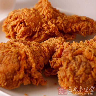 炸雞腿有毒嗎