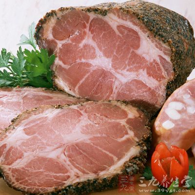 熏制食品：如熏肉