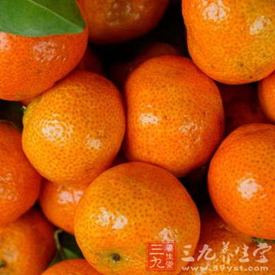 忌食用橘子