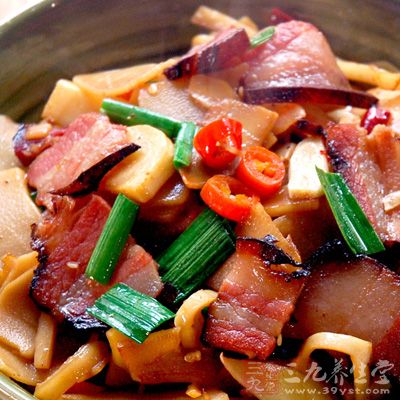 盡量不吃臘肉