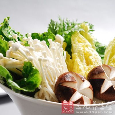 蔬菜中所含各種營養成分和活性物質