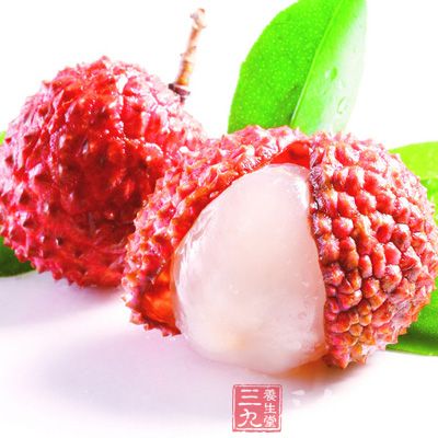 常見的溫熱性水果，有荔枝