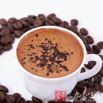 咖啡中含有較多的咖啡因成分