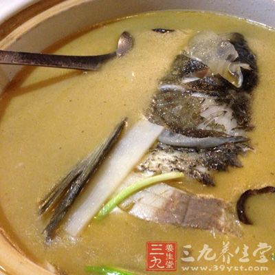 魚頭孫腦湯有健腦增智之效
