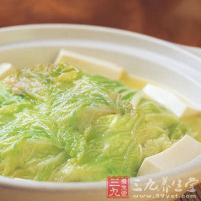 白菜炖豆腐