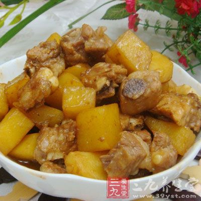 排骨炖土豆